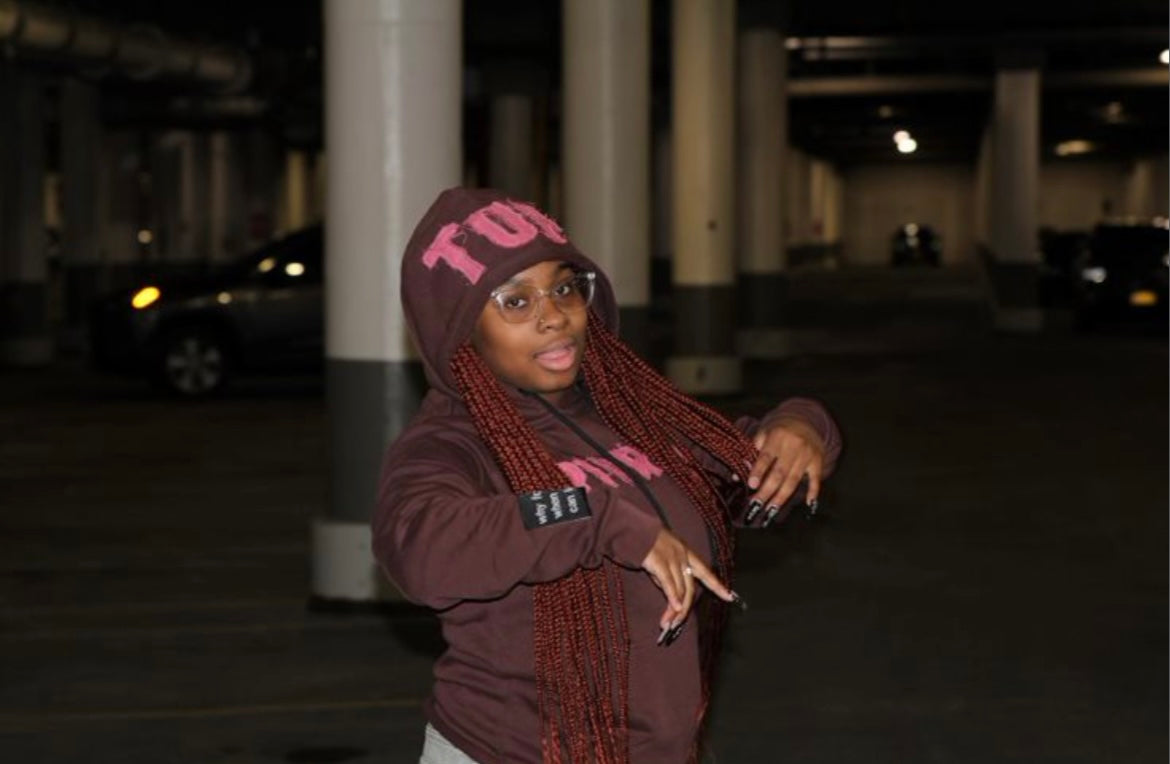 Top Priority distressed hoodie